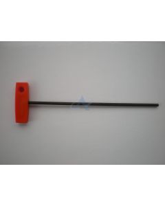 T-Handle Allen Key Ø 4mm for HUSQVARNA, POULAN, WEED EATER Machines [#502501801]