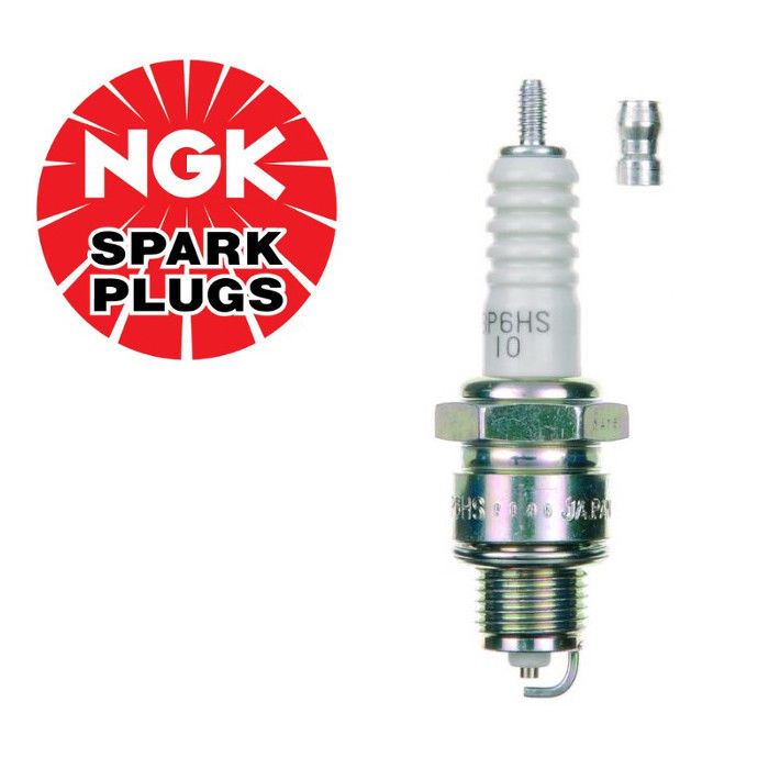 NGK BP6HS-10 (6326) Spark Plug - Zündkerze - Bougie d'allumage - Candela