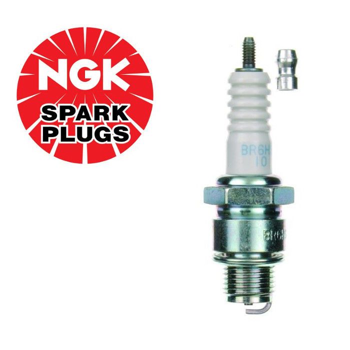 NGK BR6HS-10 (1090) Spark Plug - Zündkerze - Bougie d'allumage - Candela