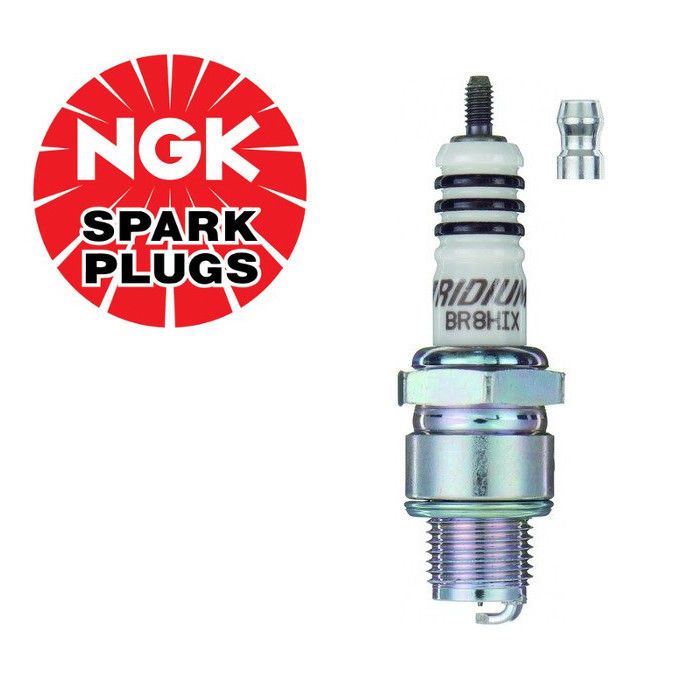 NGK BR8HIX (7001) Spark Plug - Zündkerze - Bougie d'allumage - Candela