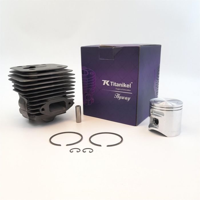 Cylinder Kit for HUSQVARNA 372XP X-TORQ, JONSERED CS2172 (50mm) Titanikel